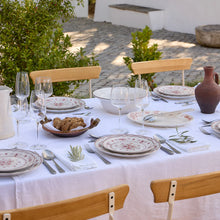 Load image into Gallery viewer, Costa Nova Vila White &amp; Red 12 Piece Dinnerware Set
