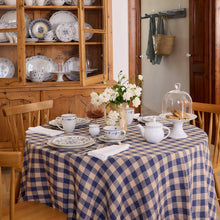 Load image into Gallery viewer, Costa Nova Vila White &amp; Blue Salad/Dessert Plate Set
