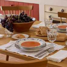Load image into Gallery viewer, Costa Nova Vila White &amp; Blue Soup/Pasta Plate Set

