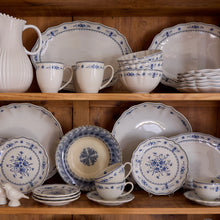Load image into Gallery viewer, Costa Nova Vila White &amp; Blue Large Oval Platter
