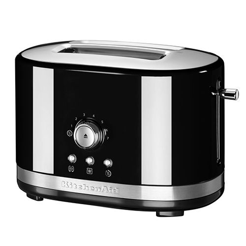 KitchenAid 2-Slice Toaster, Onyx Black, 220-240 Volts, Not for USA