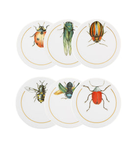 Vista Alegre Insects Coasters, Set of 6