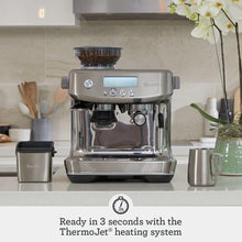 Load image into Gallery viewer, Breville BES878BSS Barista Pro Espresso Machine, Brushed Stainless Steel
