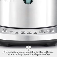 Load image into Gallery viewer, Breville BKE720BSS Temp Select Electric Kettle, Brushed Stainless Steel
