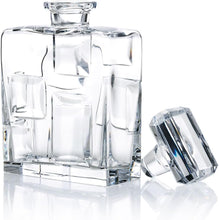 Load image into Gallery viewer, Vista Alegre Crystal Portrait Case with Whisky Decanter and 4 Old Fashion
