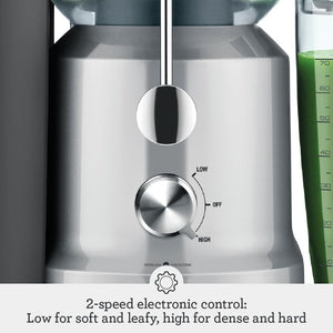 Breville BJE430SIL Juice Fountain Cold Juicer, Silver