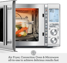 Load image into Gallery viewer, Breville BMO870 the Combi Wave 3 in 1 Air Fryer, Convection Oven &amp; Microwave
