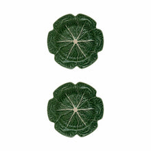 Load image into Gallery viewer, Bordallo Pinheiro Cabbage Charger Plate, Set of 2
