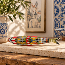Load image into Gallery viewer, Bordallo Pinheiro Decorative Earthenware Sardine – New Coast
