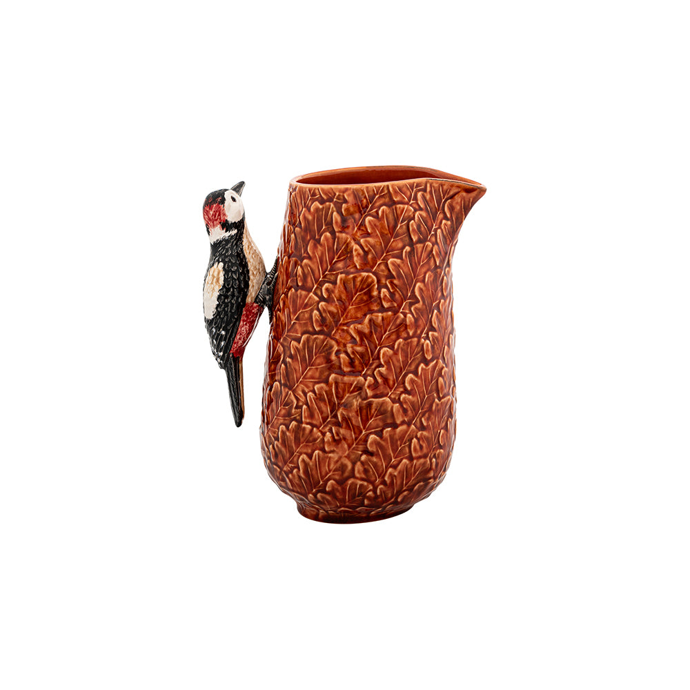 Bordallo Pinheiro Gudrun Woodpecker Pitcher