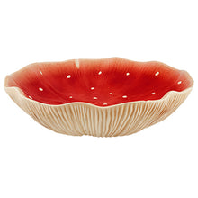 Load image into Gallery viewer, Bordallo Pinheiro Gudrun Large Mushroom Fruit Bowl
