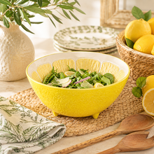 Load image into Gallery viewer, Bordallo Pinheiro Lemon Salad Bowl
