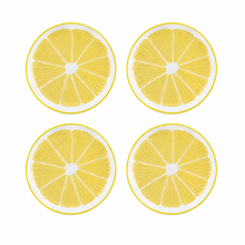 Load image into Gallery viewer, Bordallo Pinheiro Lemon Dessert Plates, Set of 4
