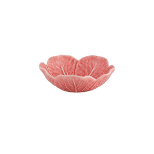 Bordallo Pinheiro Cabbage Pink Small Bowl, Set of 4