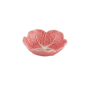 Bordallo Pinheiro Cabbage Pink Small Bowl, Set of 4