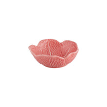 Load image into Gallery viewer, Bordallo Pinheiro Cabbage Pink Cereal Bowl, Set of 4
