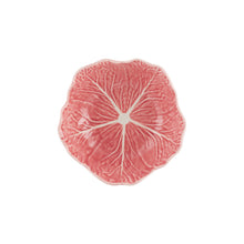 Load image into Gallery viewer, Bordallo Pinheiro Cabbage Pink Cereal Bowl, Set of 4
