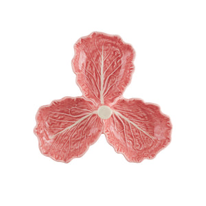 Bordallo Pinheiro Cabbage Pink Olive Dish