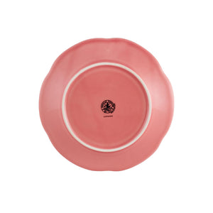 Bordallo Pinheiro Cabbage Pink Dessert Plate, Set of 4