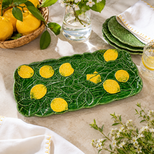Load image into Gallery viewer, Bordallo Pinheiro Lemon Tart Tray
