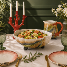 Load image into Gallery viewer, Bordallo Pinheiro Oysters &amp; Scallops Salad Bowl
