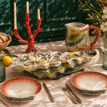 Load image into Gallery viewer, Bordallo Pinheiro Oysters &amp; Scallops Centerpiece
