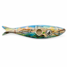 Load image into Gallery viewer, Bordallo Pinheiro Decorative Earthenware Sardine – Salty Saudade
