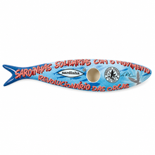 Load image into Gallery viewer, Bordallo Pinheiro Decorative Earthenware Sardine – Orca
