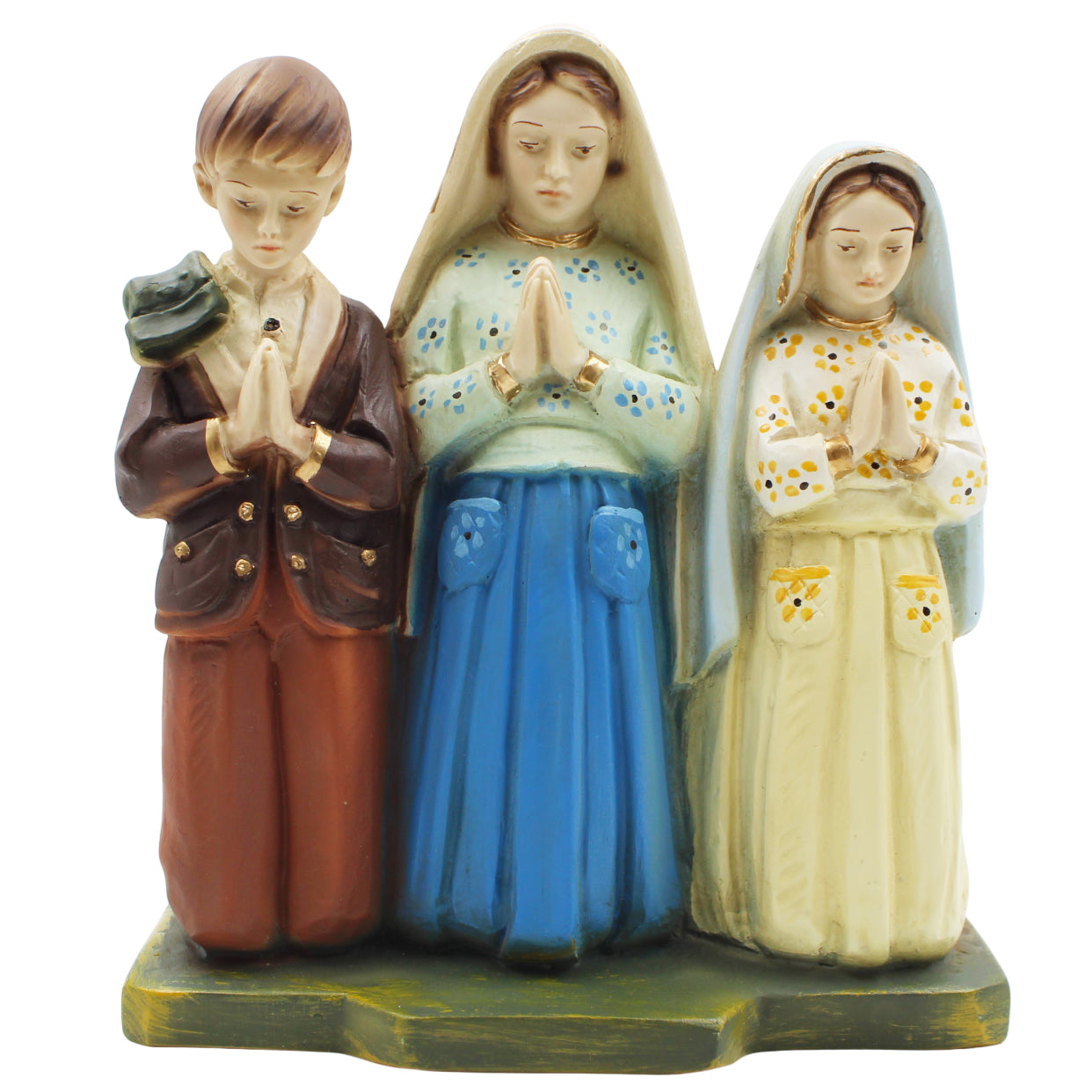 Fatima CD３枚セット Three Shepherds of Our Lady of Fatima Religious Figurine Statue