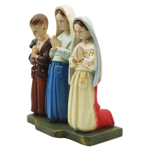 Three Shepherds of Our Lady of Fatima Religious Figurine Statue, Made In Portugal