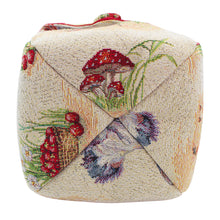 Load image into Gallery viewer, Farmhouse Rooster Tapestry Egg Basket – Rustic Kitchen Counter Storage Holder
