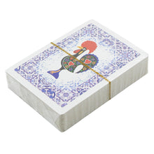 Load image into Gallery viewer, Traditional Portuguese Barcelos Rooster and Azulejo Design Playing Cards - 54 Card Deck
