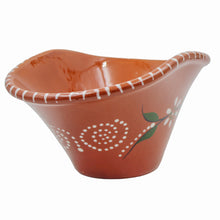 Load image into Gallery viewer, Hand-Painted Terracotta Rice Cooking Pot - Traditional Portuguese Arrozeira
