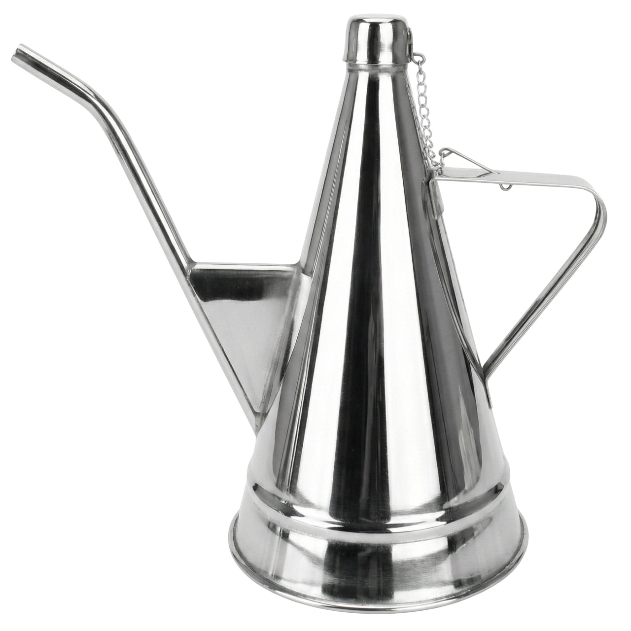 Traditional Portuguese Almotolia - Stainless Steel Olive Oil