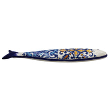 Load image into Gallery viewer, Multicolor Tile Azulejo Decorative Ceramic Portuguese Sardine, Small
