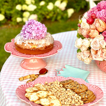 Load image into Gallery viewer, Bordallo Pinheiro Cabbage Pink Cake Stand
