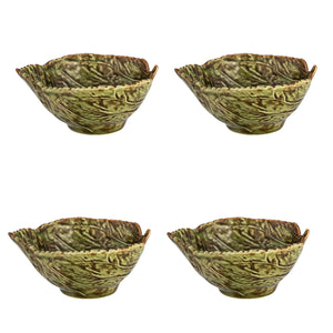 Bordallo Pinheiro Gudrun Cereal Bowls, Set of 4