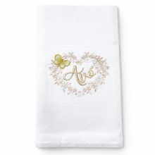 Load image into Gallery viewer, Portuguese Embroidered Cotton Tea Towels – Set of 2, 100% Cotton (28" x 20.5") - Avó Floral
