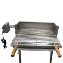 Load image into Gallery viewer, Aisi 304 Stainless Steel BBQ Grill with Motor and Accessories, Handmade and Welded in Portugal
