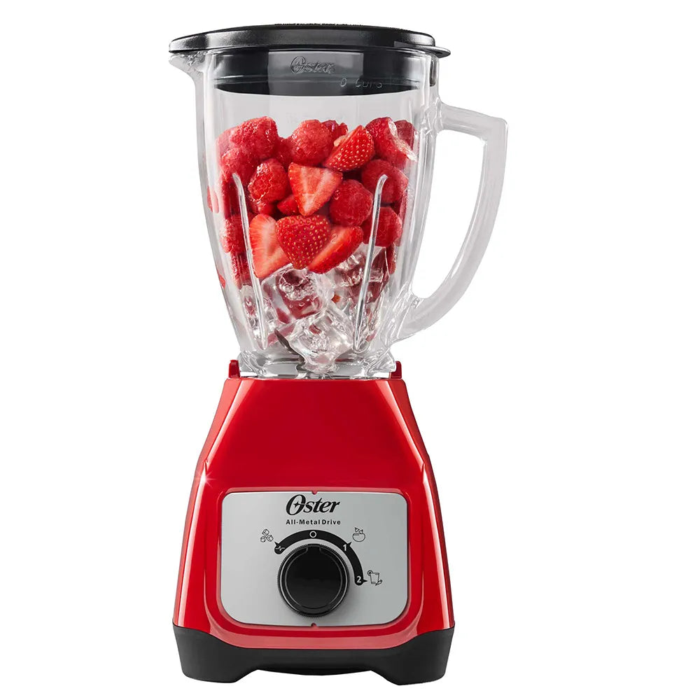 Oster 2 Speed Blender Red, 220-240V, Not for USA