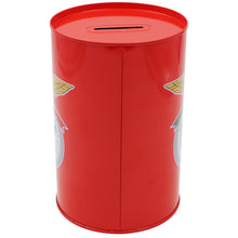 Load image into Gallery viewer, Official SL Benfica Aluminum Piggy Bank with Benfica Crest
