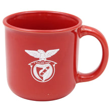 Load image into Gallery viewer, Benfica Mug &amp; Keychain Set – Official SLB Red Ceramic Cup and 1904 Metal Keychain in Gift Box
