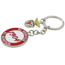 Load image into Gallery viewer, Benfica Mug &amp; Keychain Set – Official SLB Red Ceramic Cup and 1904 Metal Keychain in Gift Box

