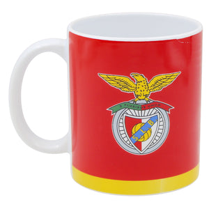 Benfica Mug & Keychain Set – Official SLB Ceramic Cup and Metal Keychain in Gift Box