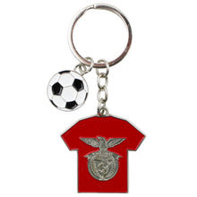 Load image into Gallery viewer, Benfica Mug &amp; Keychain Set – Official SLB Ceramic Cup and Metal Keychain in Gift Box
