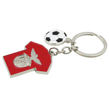 Load image into Gallery viewer, Benfica Mug &amp; Keychain Set – Official SLB Ceramic Cup and Metal Keychain in Gift Box
