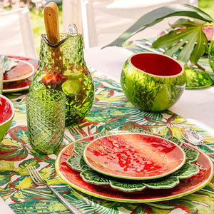 Bordallo Pinheiro Watermelon Cake Serving Set