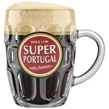 Load image into Gallery viewer, Super Portugal Clear Glass Beer Mug, 16 oz.
