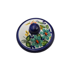 Load image into Gallery viewer, Hand-painted Portuguese Pottery Clay Terracotta Decorative Dish with Lid
