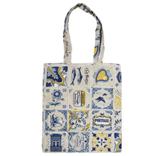 Load image into Gallery viewer, 100% Cotton Traditional Portuguese Symbols Reusable Tote Bag
